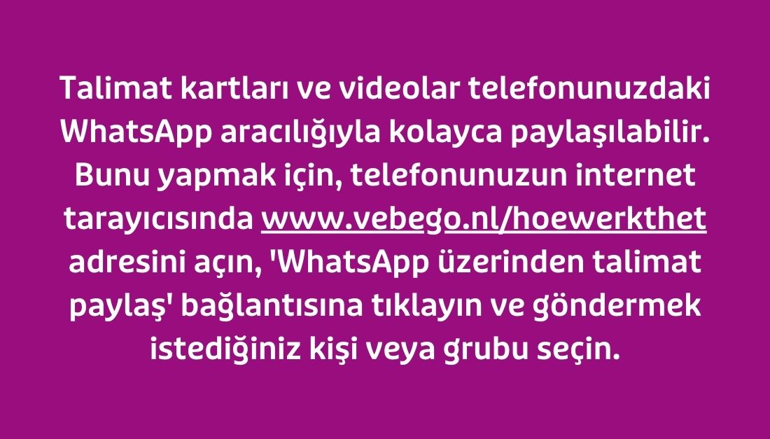 Share Via Whatsapp (Turkish)