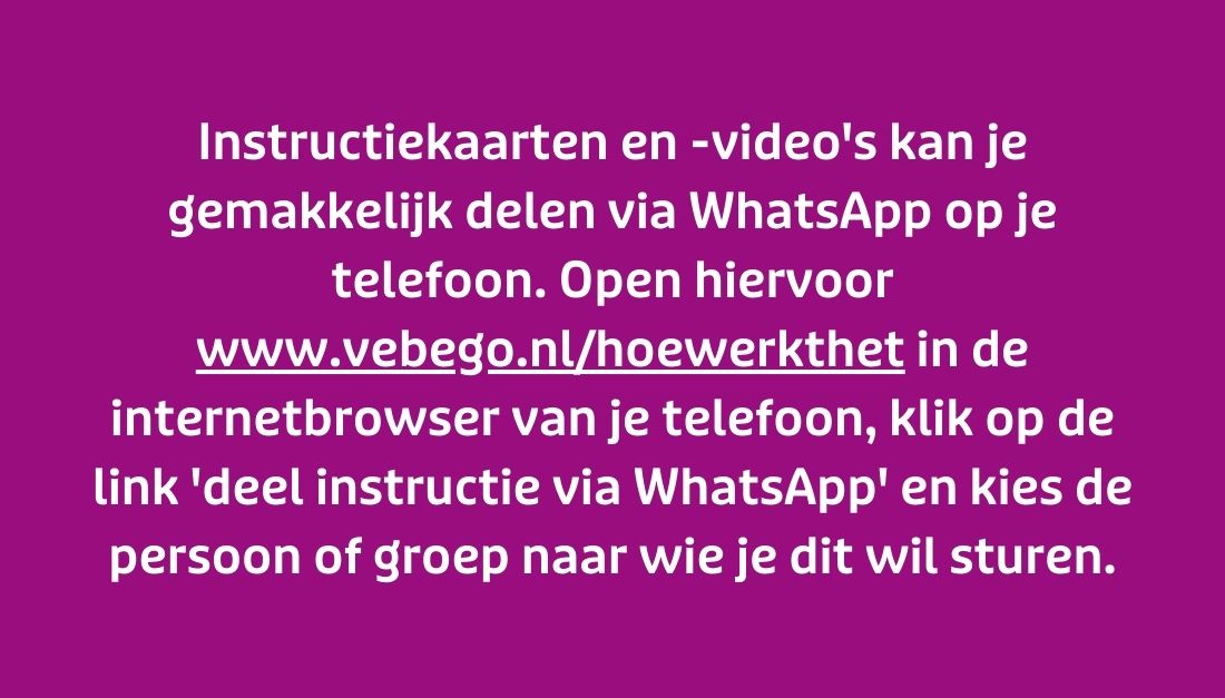 Delen Via Whatsapp (NL)